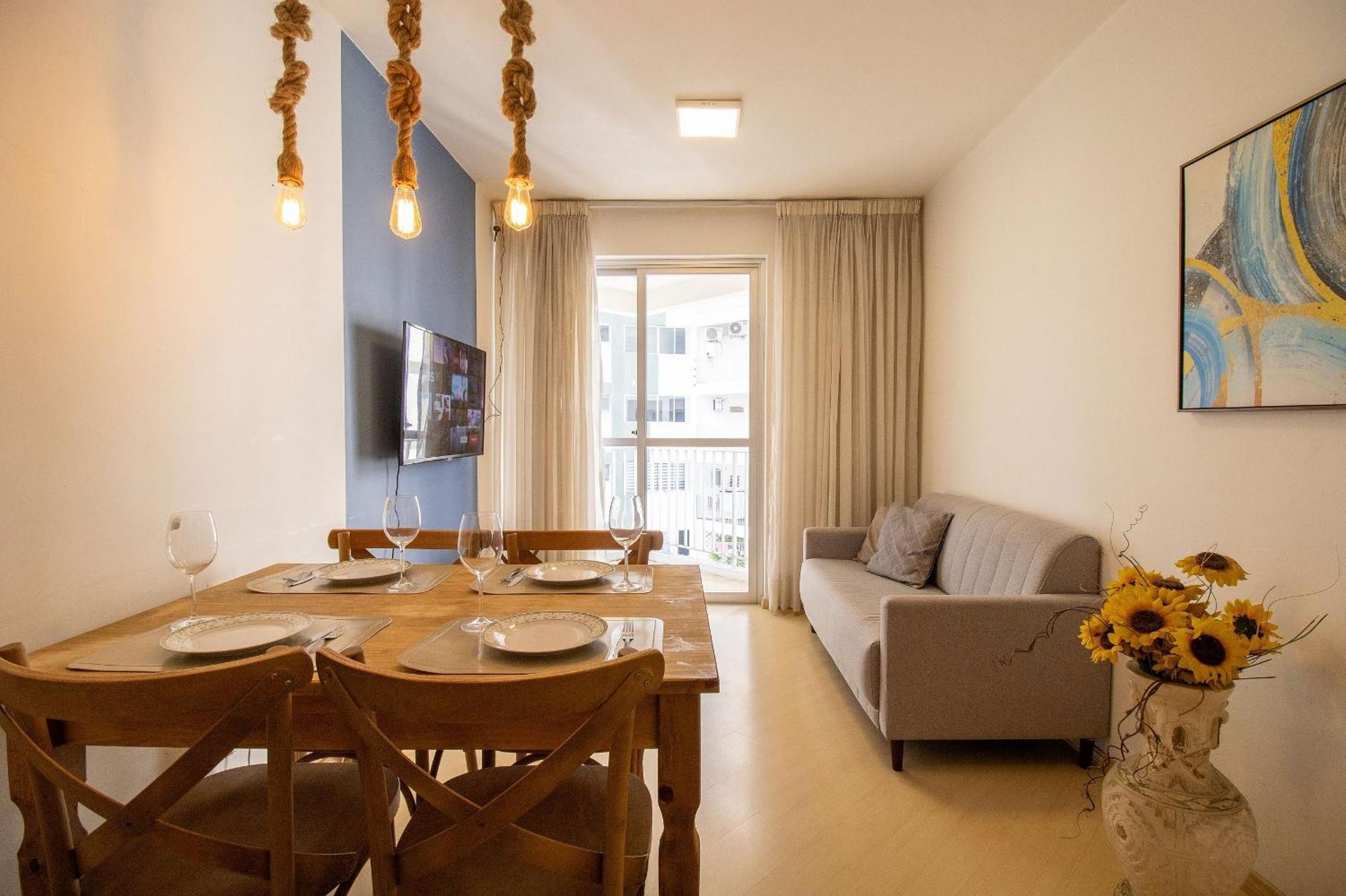Apartamento Crm18 - 3 Dorm, Climatizado, Tv Smart, Garagem *
